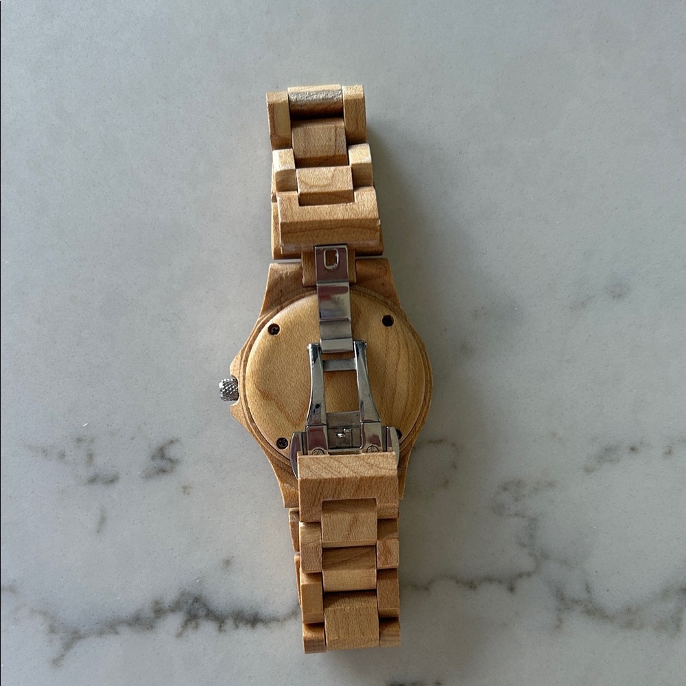 Women's Wooden Watch - Picture 3 of 7